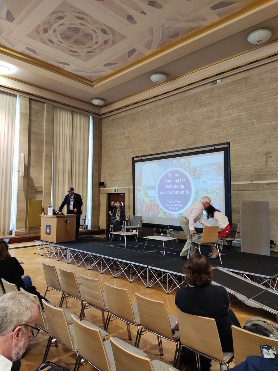 European Urban Research Association (@euranews) on Twitter photo <a href="/BristolCouncil/">Bristol City Council</a> <a href="/UWE_SPE/">UWE Centre for Sustainable Planning & Environments</a> <a href="/UWEBristol/">UWE Bristol</a> <a href="/RTPIPlanners/">Royal Town Planning Institute</a> Now speaking at #EURA2025: Councillor Tony Dyer and Chief Planning Officer Simone Wilding from <a href="/BristolCouncil/">Bristol City Council</a>.
Their talk, “Building for well-being and community”, shares how Bristol’s 2025–2030 Strategy plans to deliver on housing, green mobility, and climate action. <a href="/BristolCouncil/">Bristol City Council</a> <a href="/UWE_SPE/">UWE Centre for Sustainable Planning & Environments</a> <a href="/UWEBristol/">UWE Bristol</a> <a href="/RTPIPlanners/">Royal Town Planning Institute</a> Now speaking at #EURA2025: Councillor Tony Dyer and Chief Planning Officer Simone Wilding from <a href="/BristolCouncil/">Bristol City Council</a>.
Their talk, “Building for well-being and community”, shares how Bristol’s 2025–2030 Strategy plans to deliver on housing, green mobility, and climate action.