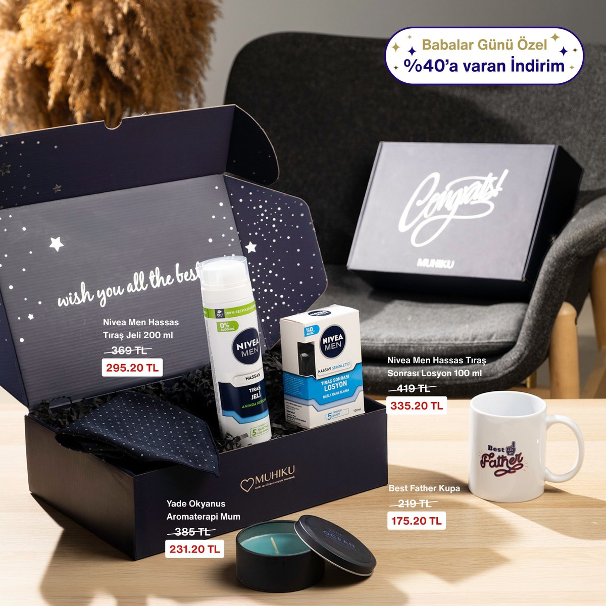 🎁 Babalar Günü hediyelerinde %40’a varan indirim fırsatı!

💖 Babalar Günü’ne çok az kaldı. Siz de babanız için şık ve anlamlı bir hediyeyi henüz seçmediyseniz; özenle hazırladığımız koleksiyonumuzu inceleyebilirsiniz.

Babalar Günü İndirimleri ile;

☕ Dünya kahveleri ve
