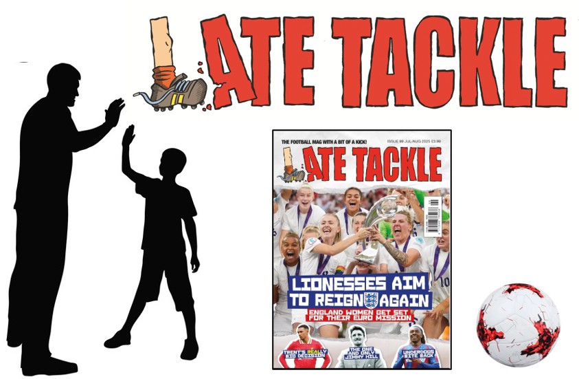 ⚽️🎉 Score big this Father's Day with the perfect gift for your #football fanatic Dad! 🎁⚡️Get him cheering on the sidelines with a subscription to Late Tackle magazine: bit.ly/LTM-SUB📰🙌 #FathersDay #GiftIdeas
