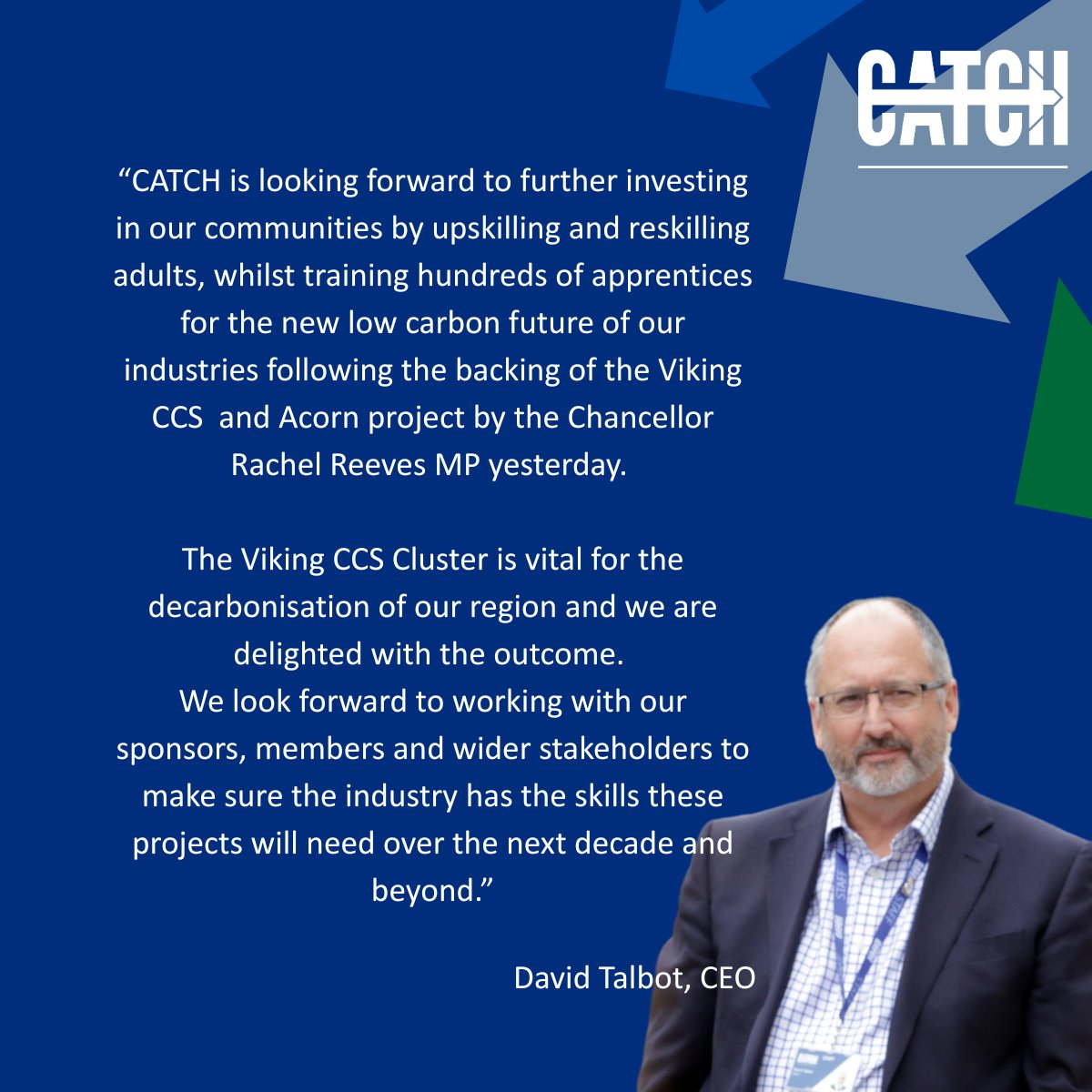 CATCH (@hcfcatch) on Twitter photo Yesterday the Chancellor Rt Hon <a href="/RachelReevesMP/">Rachel Reeves</a> announced increased backing to UK CCUS by allocating £9.4 billion in capital budgets over the
Spending Review period.
<a href="/davidtalbot513/">David Talbot</a>, CEO commented on the announcement: Yesterday the Chancellor Rt Hon <a href="/RachelReevesMP/">Rachel Reeves</a> announced increased backing to UK CCUS by allocating £9.4 billion in capital budgets over the
Spending Review period.
<a href="/davidtalbot513/">David Talbot</a>, CEO commented on the announcement: