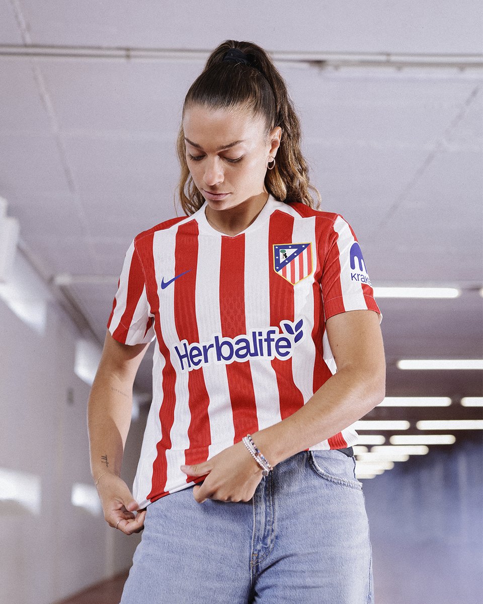 サッカーユニフォーム Atletico Madrid Femenino サッカーユニフォーム Atletico Madrid Femenino Women's Home 25/26