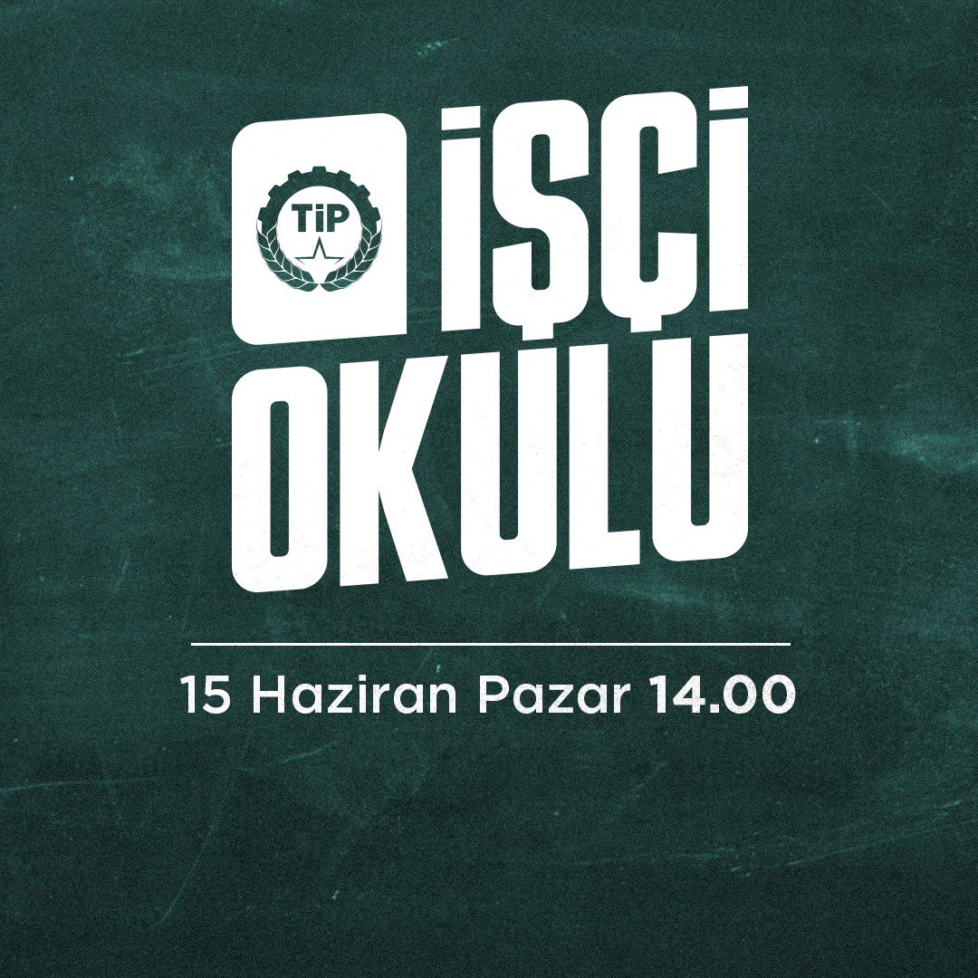 TipEmek's tweet image. İşçi Okulu’nun 7. oturumu yaklaşıyor

Genel Başkanımız Erkan Baş, bu oturumda siyasal gündeme dair değerlendirmelerde bulunacak. Ayrıca, 15-16 Haziran Büyük İşçi Direnişi’nin tarihsel önemi üzerine kapsamlı bir sunum gerçekleştirilecek.

İşçi sınıfının tarihinden güç alıyor,…