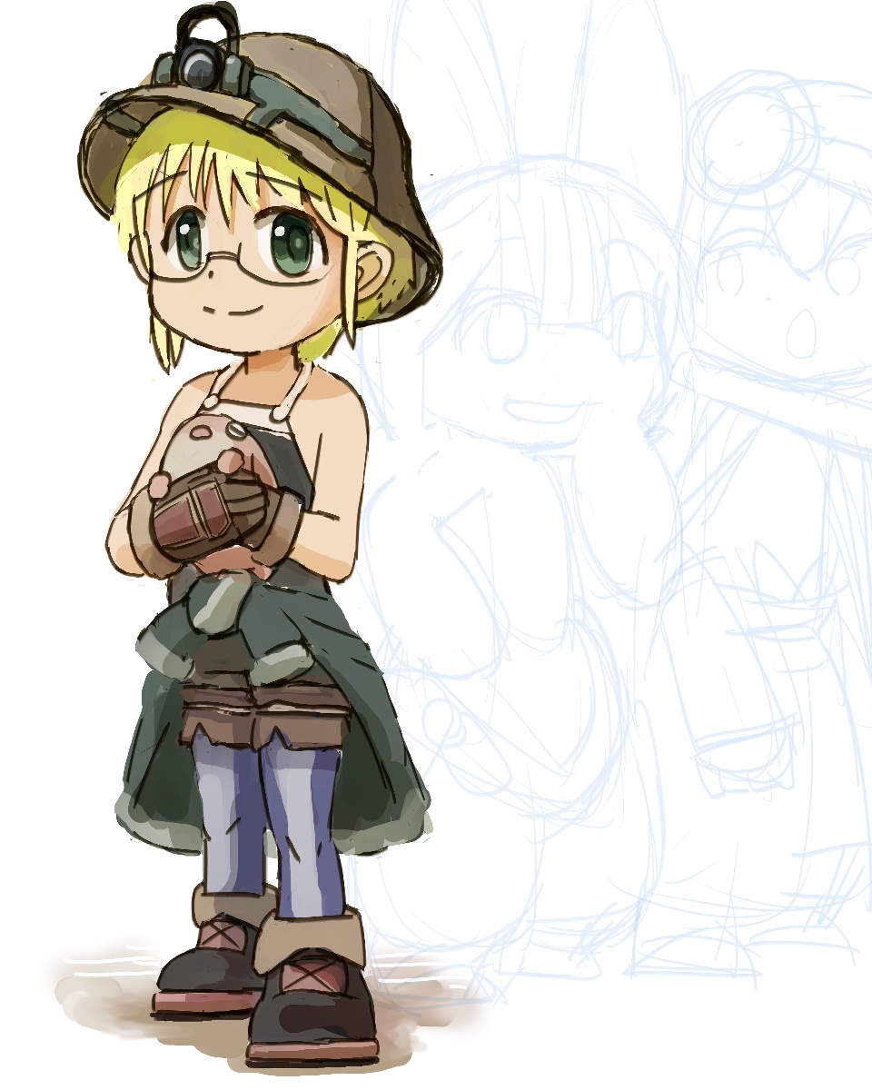 「#メイドインアビス リコさん隊 制作中 #ファンアート」|hirodora（ヒロどら・・・）のイラスト