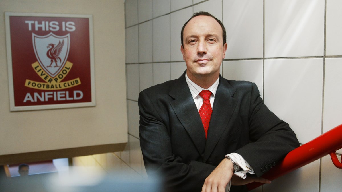 Rafa Benítez was appointed Reds boss 2️⃣1️⃣ years ago today 🔴