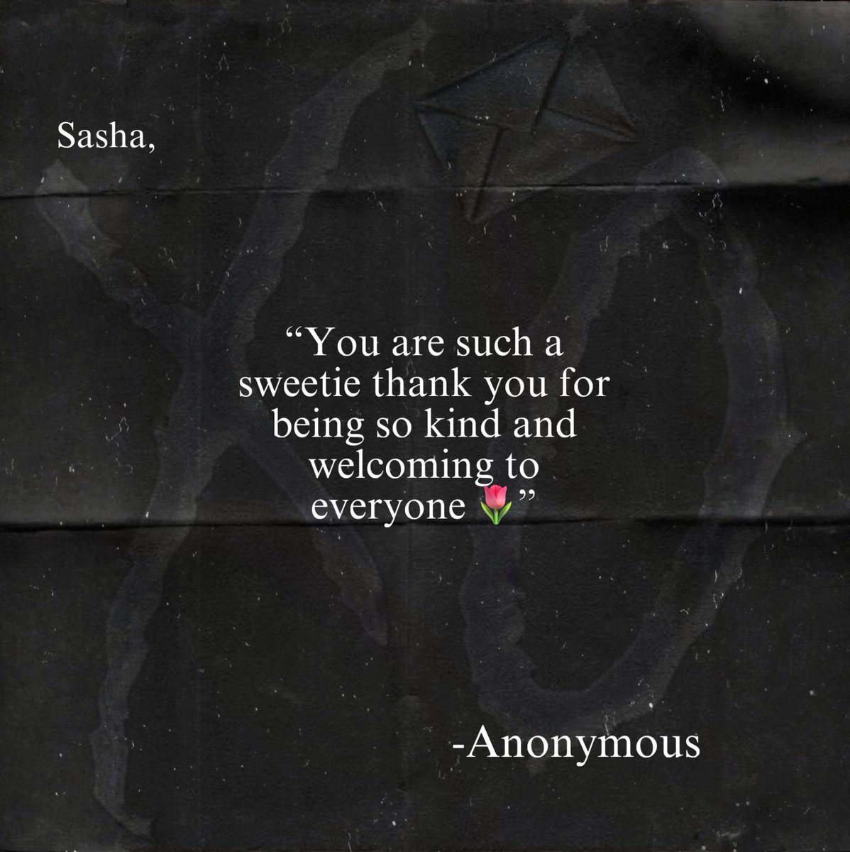 ๐๐ ๐๐ง๐จ๐ง๐ฒ๐ฆ๐จ๐ฎ๐ฌ โ (@xo__anonymous) on Twitter photo Hey <a href="/TheFreakySasha/">๐๐๐ค๐๐ โ Is The Jealous Type ๐ท๏ธ</a>, someone has an anonymous message for you! Hey <a href="/TheFreakySasha/">๐๐๐ค๐๐ โ Is The Jealous Type ๐ท๏ธ</a>, someone has an anonymous message for you!