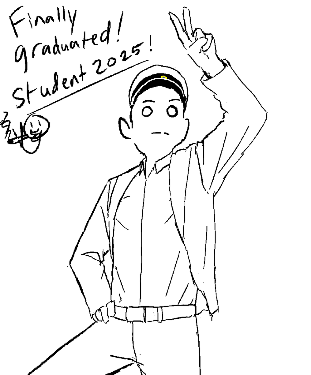 Mickel4190's tweet image. I&apos;m graduating today!