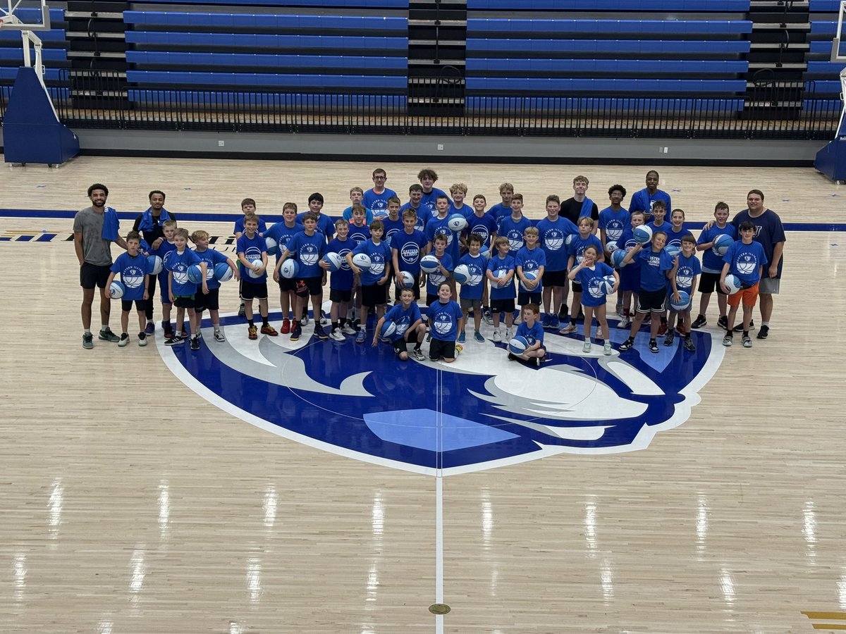 eiubasketball's tweet image. Youth camp ✅
We had a great time coaching these young athletes! We hope to see you guys at our next young camp, July 7-9th!
#TEAMTOGETHER #EIUMBB