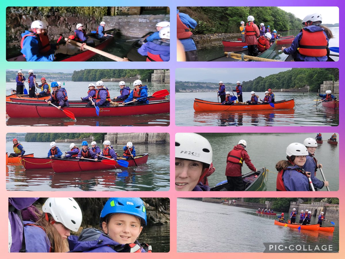 We’ve had great fun on the canoes today!