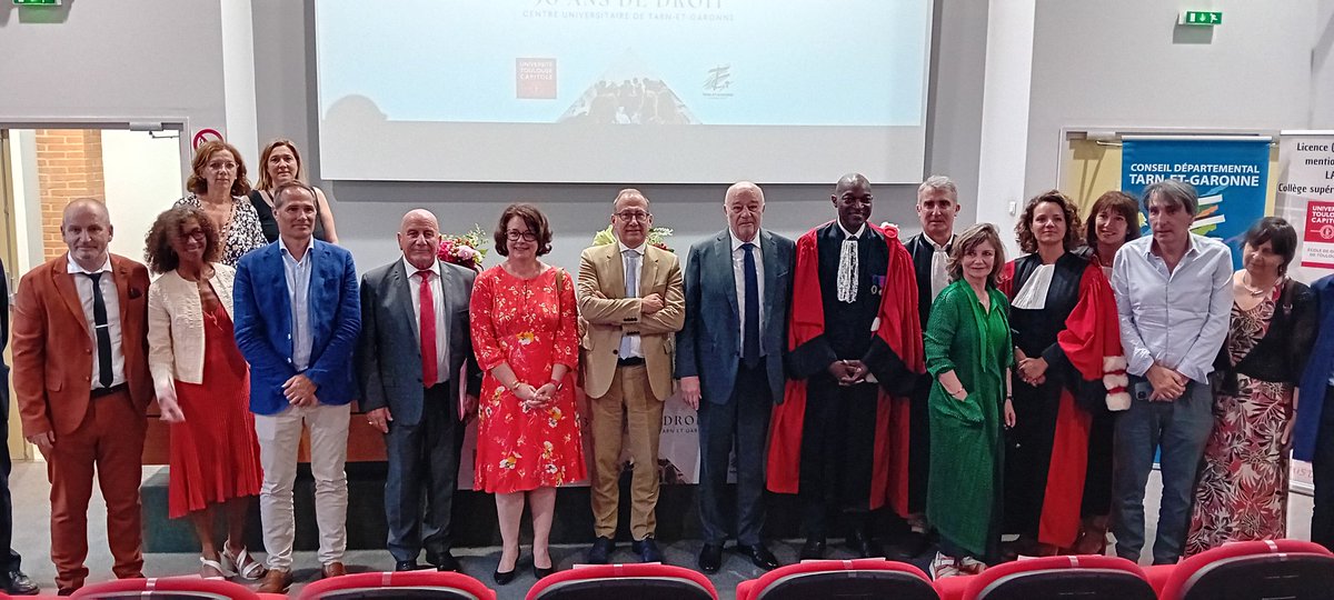 DSDEN 82 (@dsden82) on Twitter photo Double 🎂 hier au centre universitaire de <a href="/tarnetgaronne82/">Département de Tarn-et-Garonne</a>. L'association <a href="/moveyourfac/">Move Your Fac</a> présidé par M. Ulysse Bayol a fêté ses 20 ans & la formation droit ses 30 ans. Le président de <a href="/UTCapitole/">Université Toulouse Capitole</a> M. Hugues Kenfack a ouvert la cérémonie en présence d'anciens Alumni <a href="/SylviaPinel/">Sylvia PINEL</a> Double 🎂 hier au centre universitaire de <a href="/tarnetgaronne82/">Département de Tarn-et-Garonne</a>. L'association <a href="/moveyourfac/">Move Your Fac</a> présidé par M. Ulysse Bayol a fêté ses 20 ans & la formation droit ses 30 ans. Le président de <a href="/UTCapitole/">Université Toulouse Capitole</a> M. Hugues Kenfack a ouvert la cérémonie en présence d'anciens Alumni <a href="/SylviaPinel/">Sylvia PINEL</a>