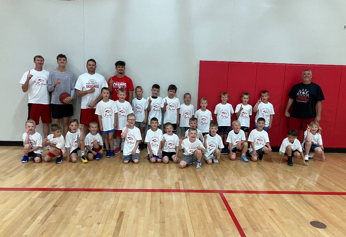 1st/2nd grade basketball camp finished today!  These Mustangs are developing a love for the game.  So much fun 🏀🐴❤️