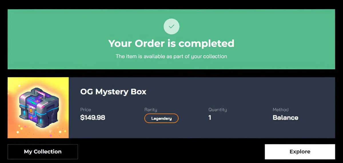 OG Mystery Box? Minted! ✨

Now waiting for you, <a href="/MoonfrostGame/">Moonfrost</a> 💖🌙