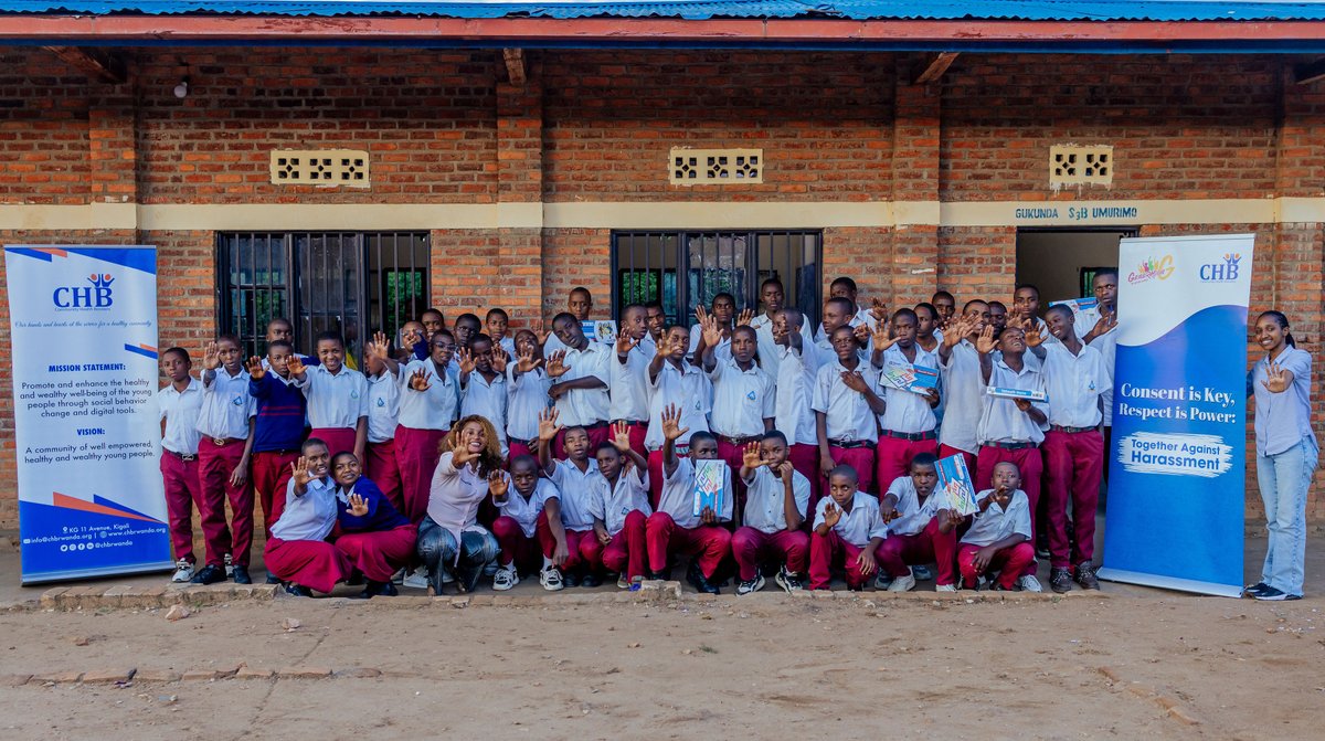 CHB Rwanda (@chbrwanda) on Twitter photo The Spark Keeps Spreading!
Today, under the <a href="/GenGRwanda/">Generation G Rwanda</a> program, we reached GS Aspade Ngororero!
Through a lively debate, girls raised concerns about unwanted touching and hugs without consent, while boys argued that girlsโ clothing can be provocative.
The conversation ended The Spark Keeps Spreading!
Today, under the <a href="/GenGRwanda/">Generation G Rwanda</a> program, we reached GS Aspade Ngororero!
Through a lively debate, girls raised concerns about unwanted touching and hugs without consent, while boys argued that girlsโ clothing can be provocative.
The conversation ended