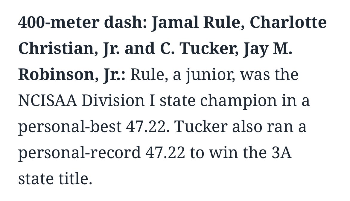 Evan Boykin’s Runner of the year, Coach of the year Ralph Jones, First team Jamal Rule (400) Nick Dunkley, Evan Boykin, Jack Krause and Clete (feet) Saylor! Job well done Knights!