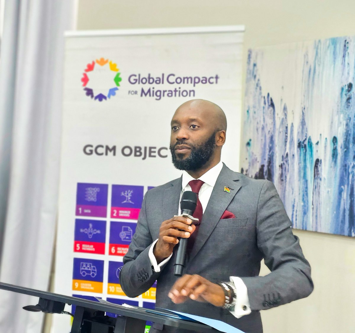 We took a significant step forward today by validating the #GCM National Implementation Plan (NIP), its M &amp; E Framework, the TORs for the National Coordination Mechanism on Migration (NCM), and the IOM Malawi Country Strategy 2025-2028. #EuropeanUnion   linkedin.com/feed/update/ur…