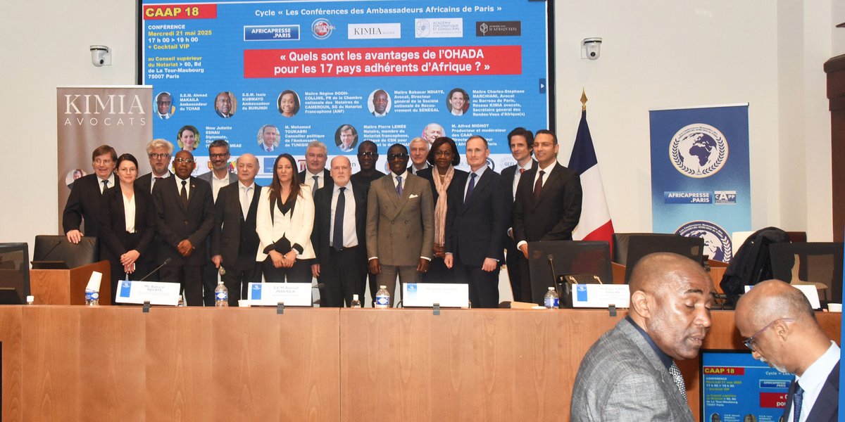 CAAP 18/REPLAY INTÉGRAL et liens vers les vidéos de chacune des 8 personnalités panélistes de notre XVIIIe Conférence des Ambassadeurs Africains de Paris africapresse.paris/3028