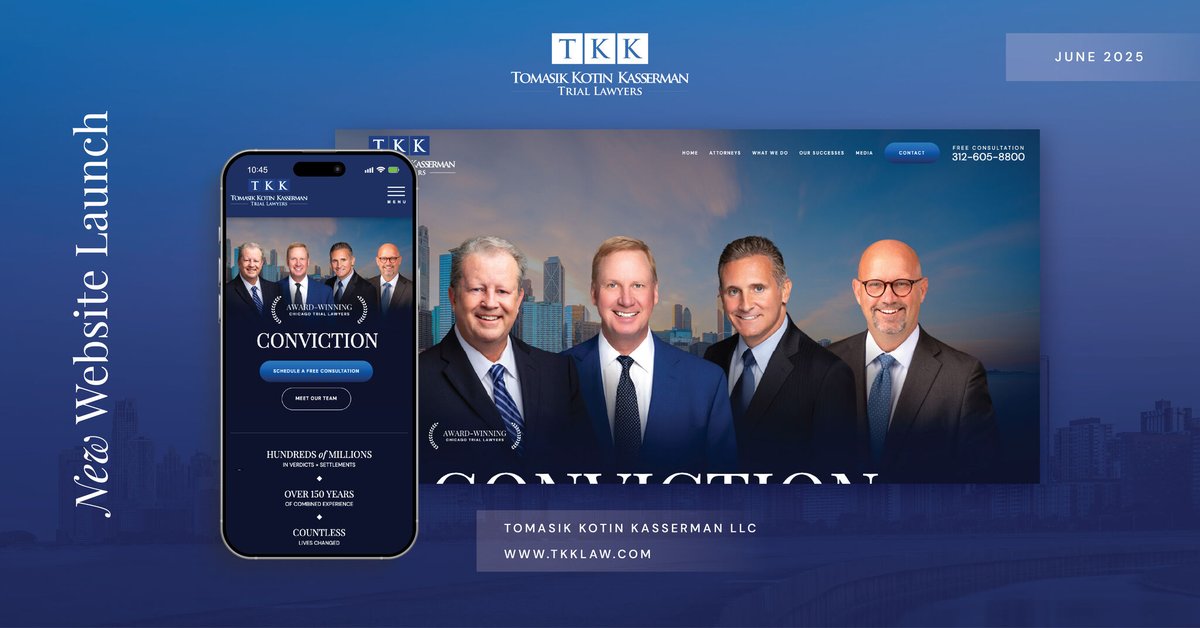In keeping with our ongoing commitment to growth, we are proud to share the launch of our newly redesigned website! 

This updated design offers a fresh, modern experience, all while keeping our mission at its core. 

Visit the site here: tkklaw.com

#TKKLaw