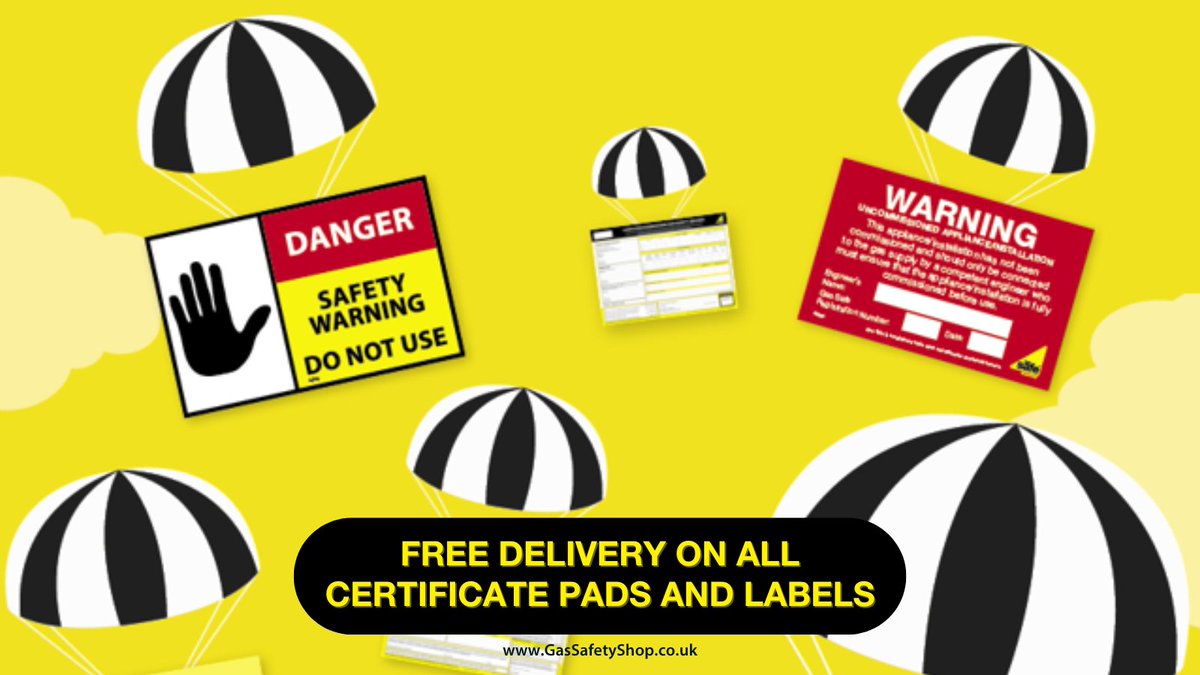 Gas_Safety_Shop's tweet image. Free delivery on most stock items? Yep! That’s why our cert pads and safety labels are such great value. 🤩🚚

Stock up now 👇
gassafetyshop.co.uk/categories/Cer…

gassafetyshop.co.uk/categories/Lab…

#GasSafe #EngineerEssentials #ValueDelivered