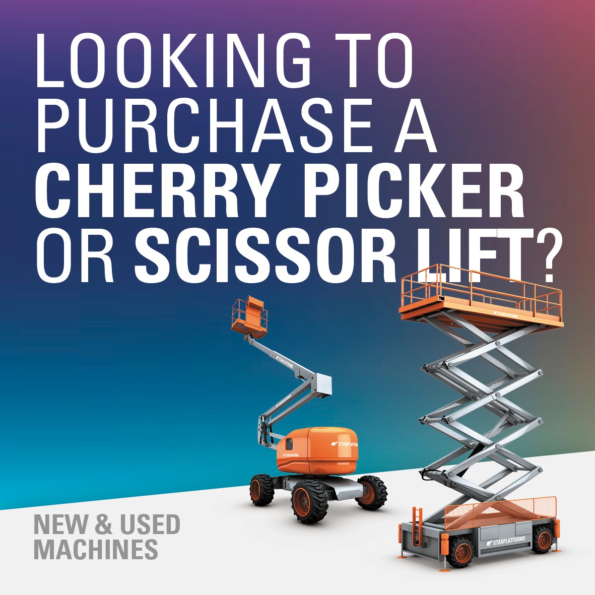 StarPlatforms's tweet image. Looking to purchase a cherry picker or scissor lift? Talk to us. 📞
We&apos;re powered access specialists and have helped companies across the UK find the perfect new or used access solution.
Visit starplatforms.co.uk to browse our machines.
#PoweredAccess