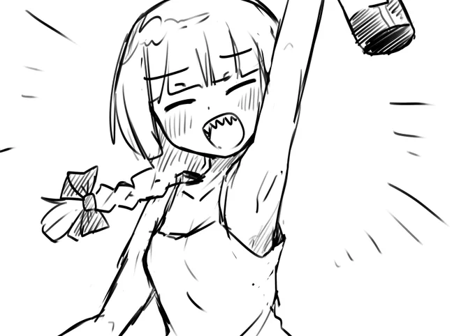 寝る前らくがき きくりお姉さん 