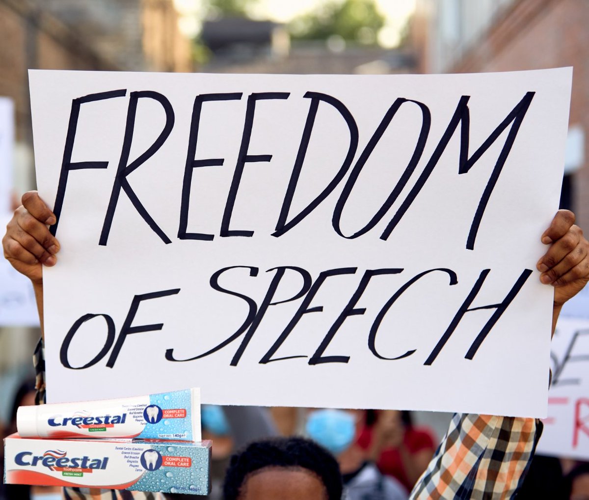 As we celebrate Democracy Day, let's remember the importance of citizen participation and responsible leadership. 

Just as Democracy empowers us to share our thoughts freely, Creestal Toothpaste enables us to connect and interact with others, ensuring our words are