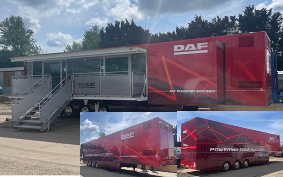 Join us for a SUPER Saturday at Worden Park on 14/6 after the superhero-themed Leyland Festival
Red DAF Showtrekker open to Leyland Trucks, Paccar Parts &amp; DAF staff
See factory models, classic 3300 &amp; Sapphire XG+
Kids’ colouring fun
Hook-a-Truck game (in support of Helping Hand)