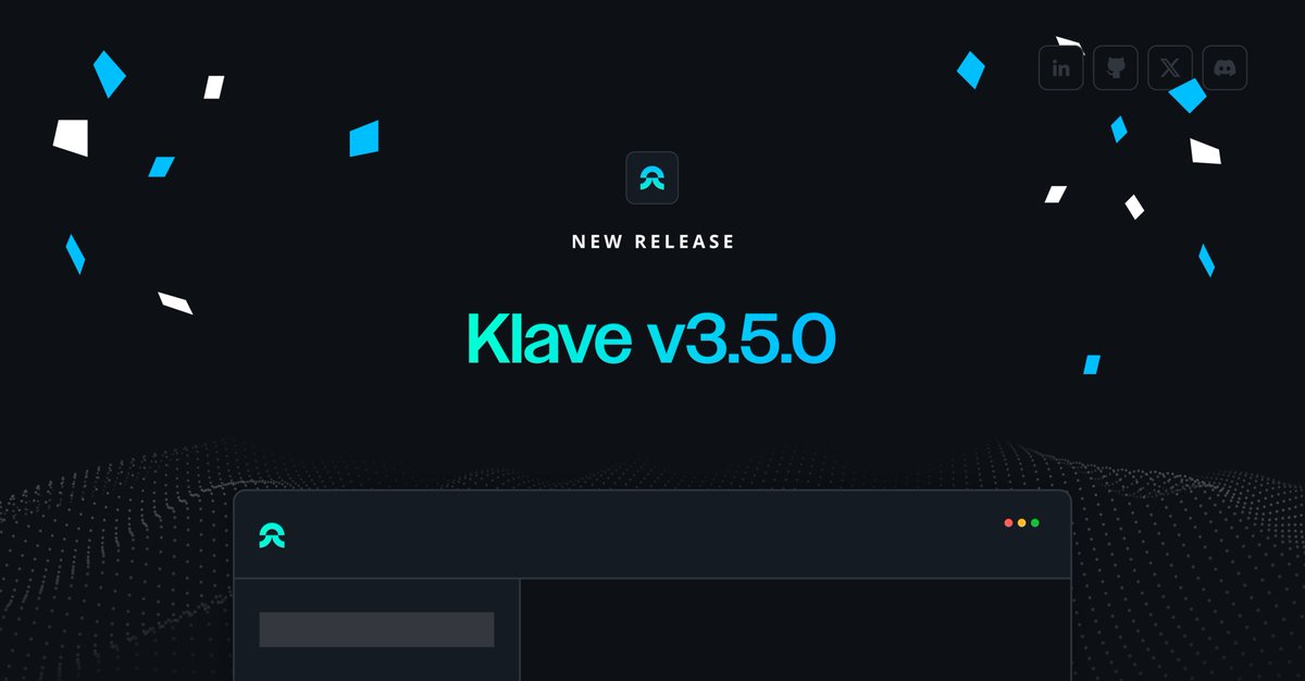 Klave Network tweet media