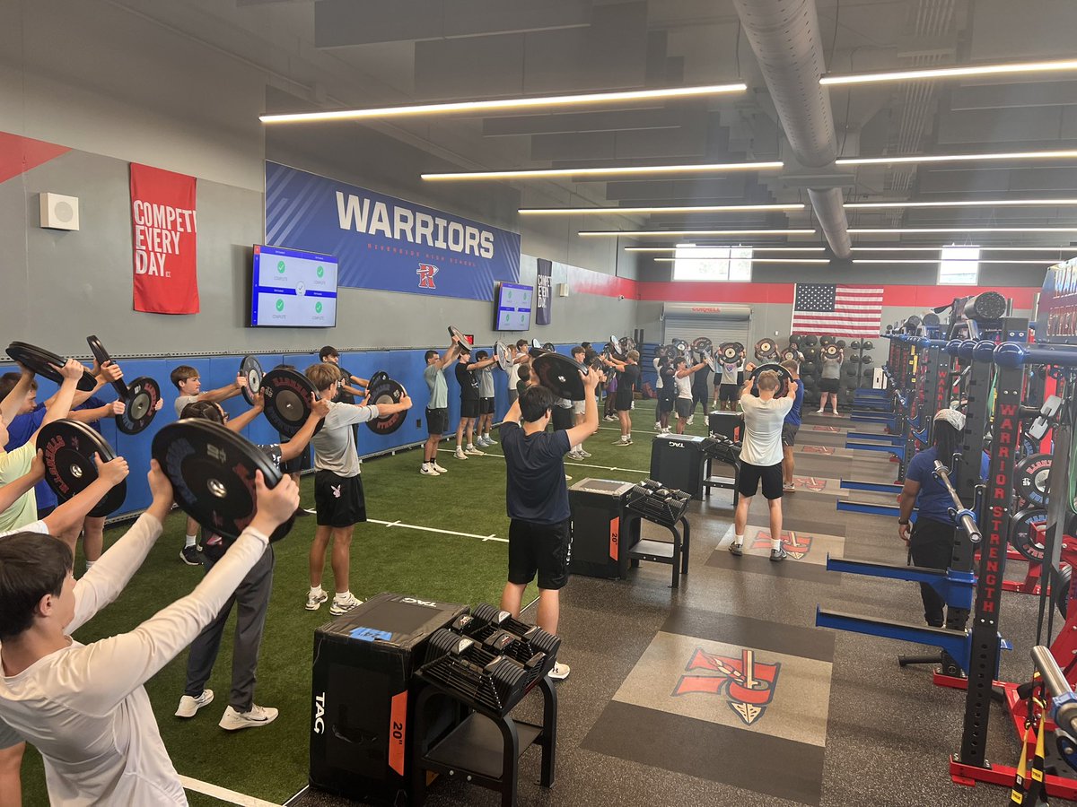 🚨🚨🚨WORKDAY🚨🚨🚨<a href="/warriorRsports/">RiversideWarriorAthletics</a> <a href="/RHSTribeChat/">Riverside Warriors</a> #WarriorsUp #WarriorGrit