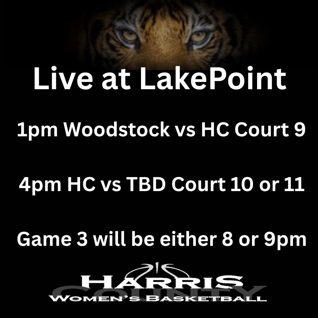 Your Lady Tigers are back in action today at LakePoint Sports Complex  #RaisetheBar
