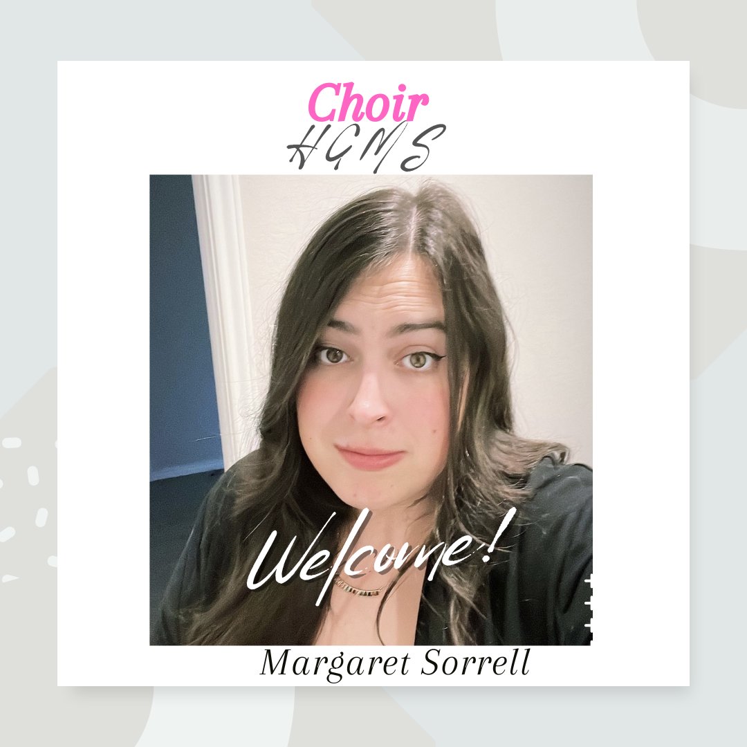 Ms. Sorrell is our new choir director. Welcome to the Gladiator Nation!