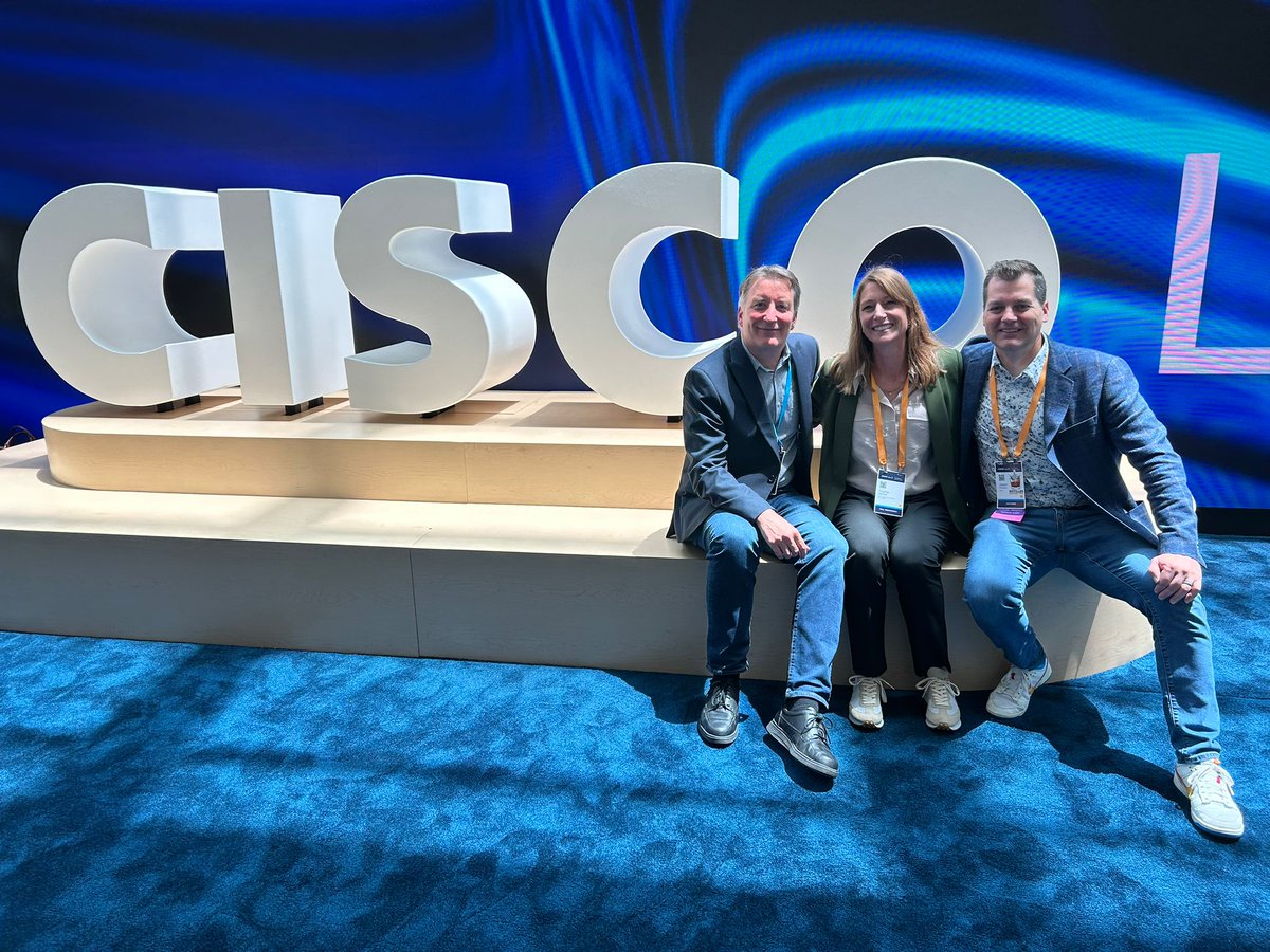 Connected_Cons's tweet image. Fantastic few days at #CiscoLive Live San Diego! Great to meet new faces, catch up with friends and supporters, and plan the next chapter of collaboration to help grow a tech ecosystem driving impact for nature and people.
Big thanks to all supporting our partnership with @Cisco!