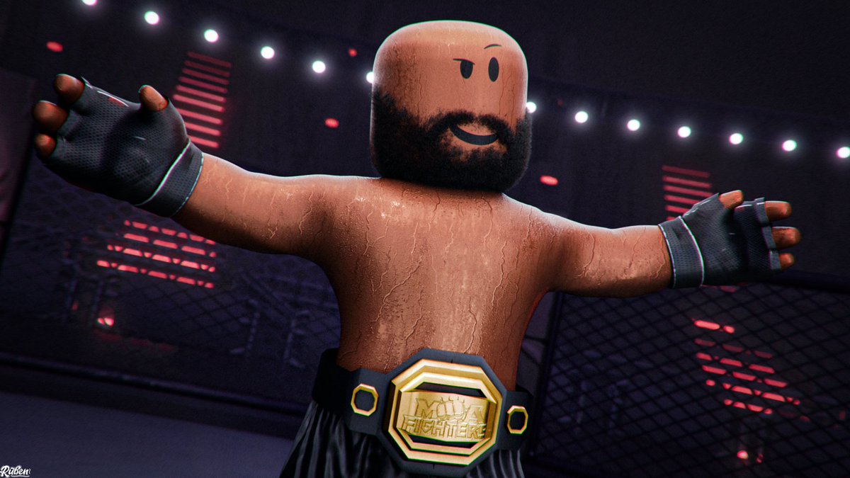Commissioned thumbnail for MMA game 🥊

Can you guess who is this fighter? 🤔

#ROBLOX #RobloxDev #robloxart #robloxGFX