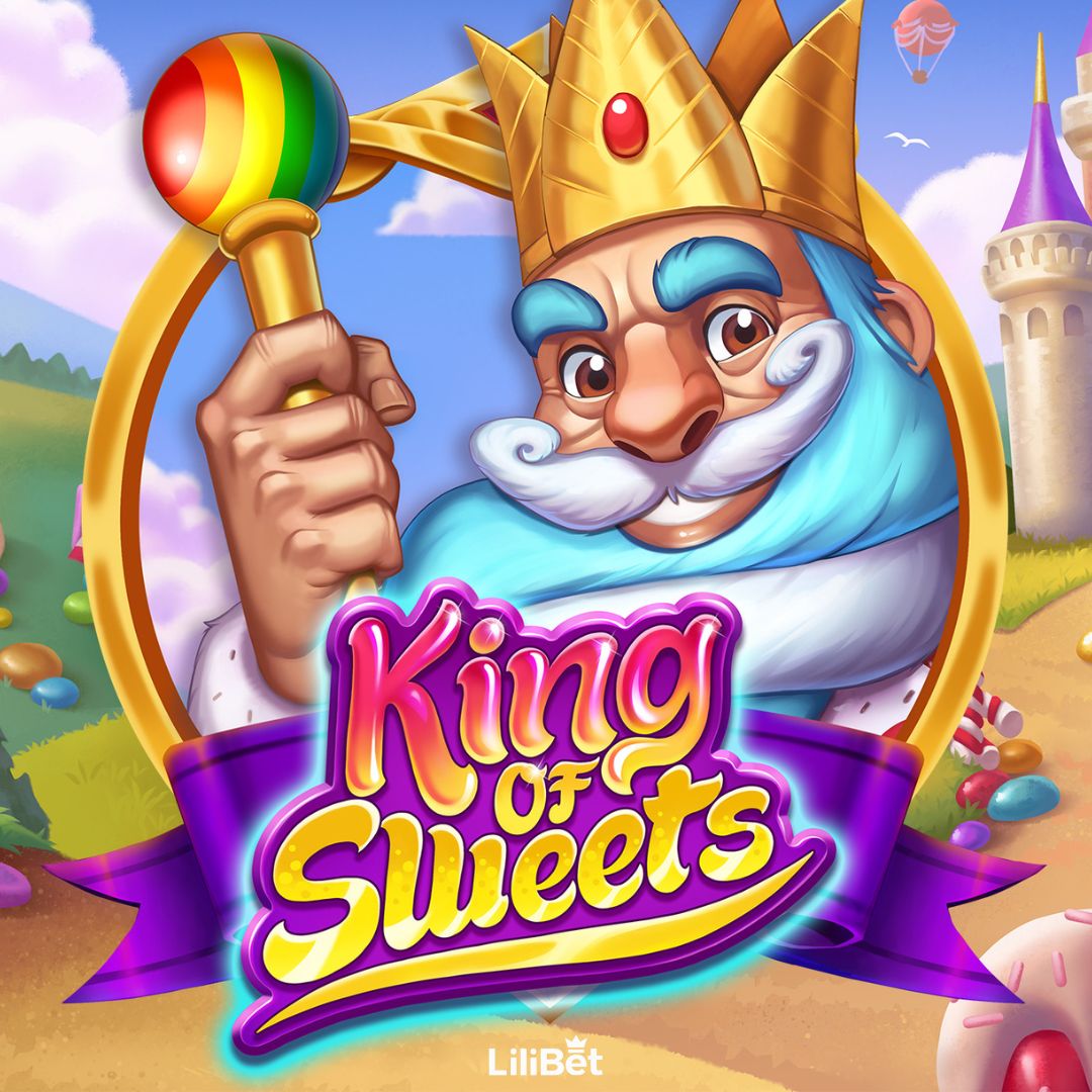 🍬👑 Klar for store gevinster? 
King of Sweets fra Play’n GO er her! Spinn deg gjennom en verden av godteri og jackpotter.
