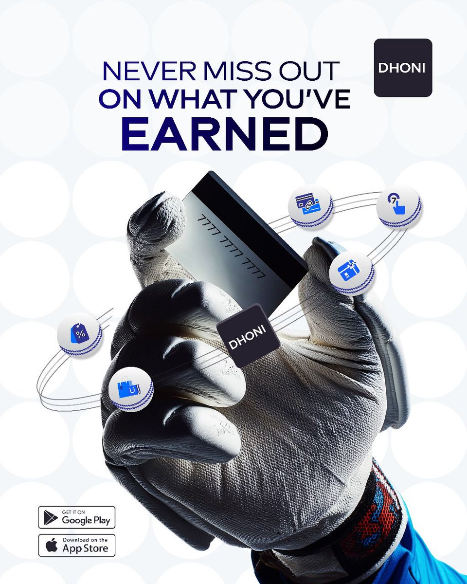 Dhoni_App_'s tweet photo. Never miss out on what you've EARNED.

Your rewards, cashback, and offers—all in one powerful card.

📲 Download now and stay connected.

Link in bio (Instagram)
or
Download now: https://t.co/I6tvFjHiJF

#DhoniCard #SmartSpending #RewardsYouDeserve #FinancialFreedom #Cashback https://t.co/uxJJBXvPCL