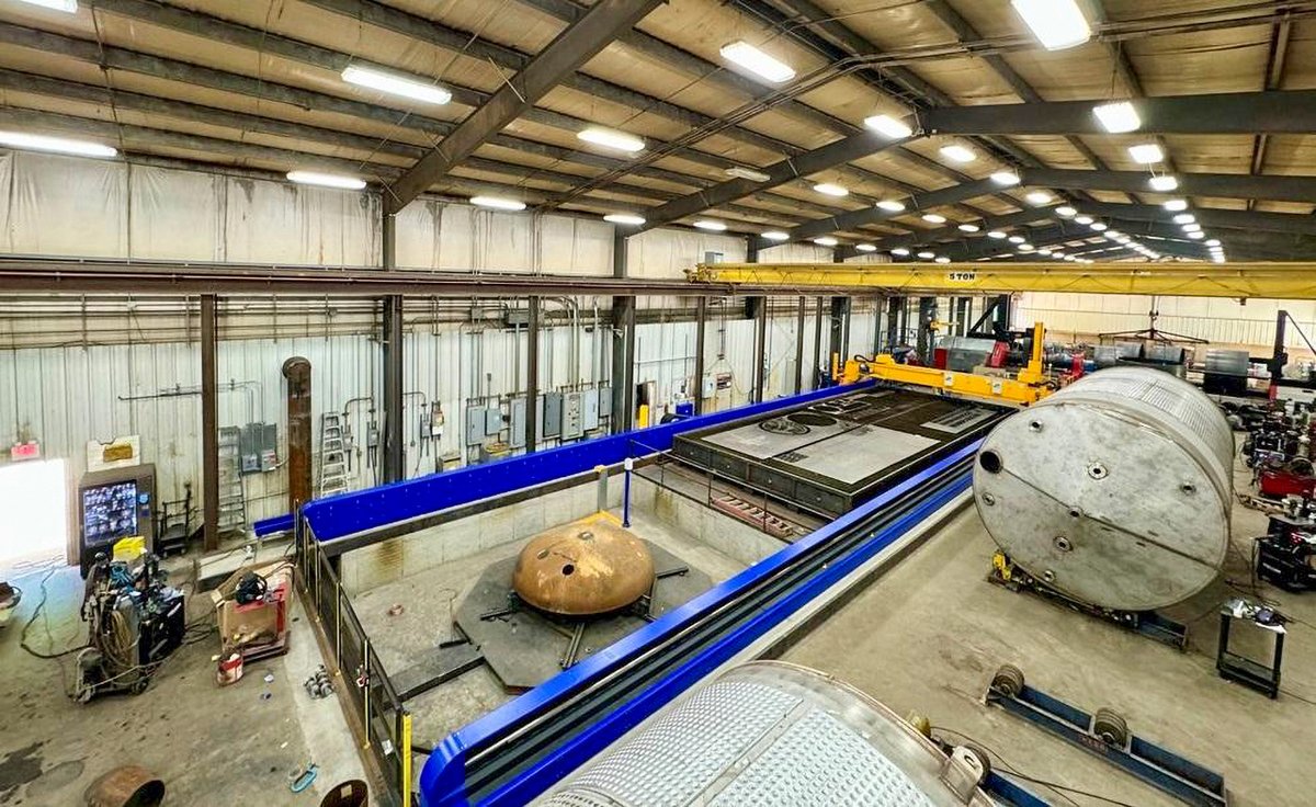 🔧 Effizienzsteigerung durch neue Plasma- und Autogenschneidanlage von MicroStep. „Wir haben unsere Produktion auf ein absolut neues Level gehoben“, so Rocky Roberts, Vertriebs- und Marketingleiter bei Waterford Tank and Fabrication👉 microstep.com/de/Media/News/…