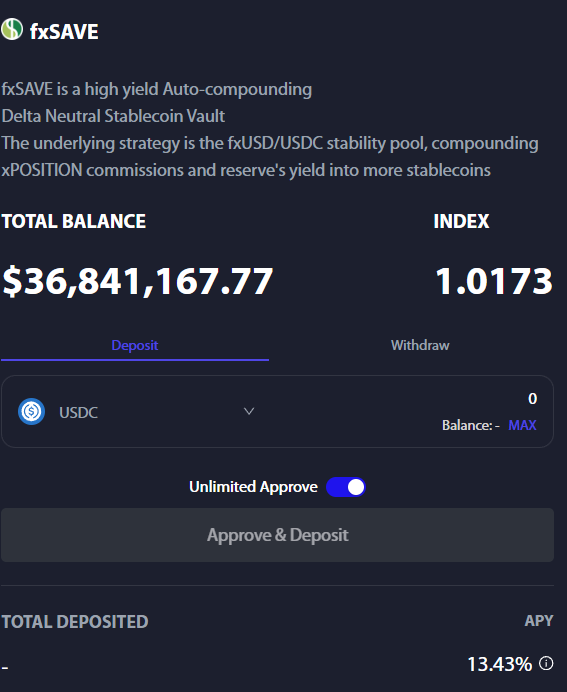 protocol_fx's tweet image. Daily $fxSAVE APY check ☑️

13.43% 🤯

fx.aladdin.club/v2/fxsave/