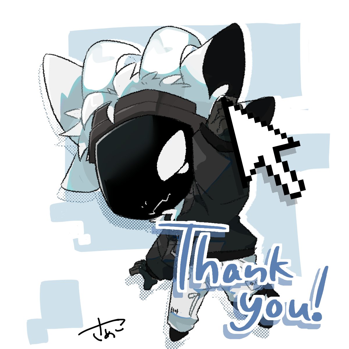 who_is_jeykov's tweet image. さめこさん(@samekononitsuke)からYCHコミュッションのイラストを貰ったんだけど、やべえぞ見てくれよ
ちびの俺、流石にかわい過ぎか〜？？？もちもちしてえよナ？！
マジで嬉しいだナ〜これ、ありがとナ！！！！！