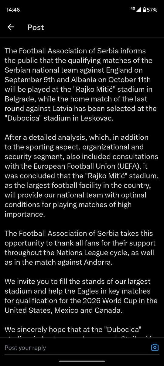 Jack โ๐ด๓ ง๓ ข๓ ฅ๓ ฎ๓ ง๓ ฟ (@jackcwhufc24) on Twitter photo Serbia away in Belgrade 2.5k tickets we should get Serbia away in Belgrade 2.5k tickets we should get