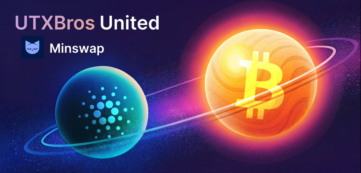 Minswap - the largest DEX on Cardano.

Could it also become the largest DEX for Bitcoin?

The <a href="/MinswapDEX/">Minswap Labs</a> team is already going team orange. Here's how BTC is being baked into the protocol - and how <a href="/CharmsDev/">Charms</a> will grant it infinitely greater power. 👇🧵