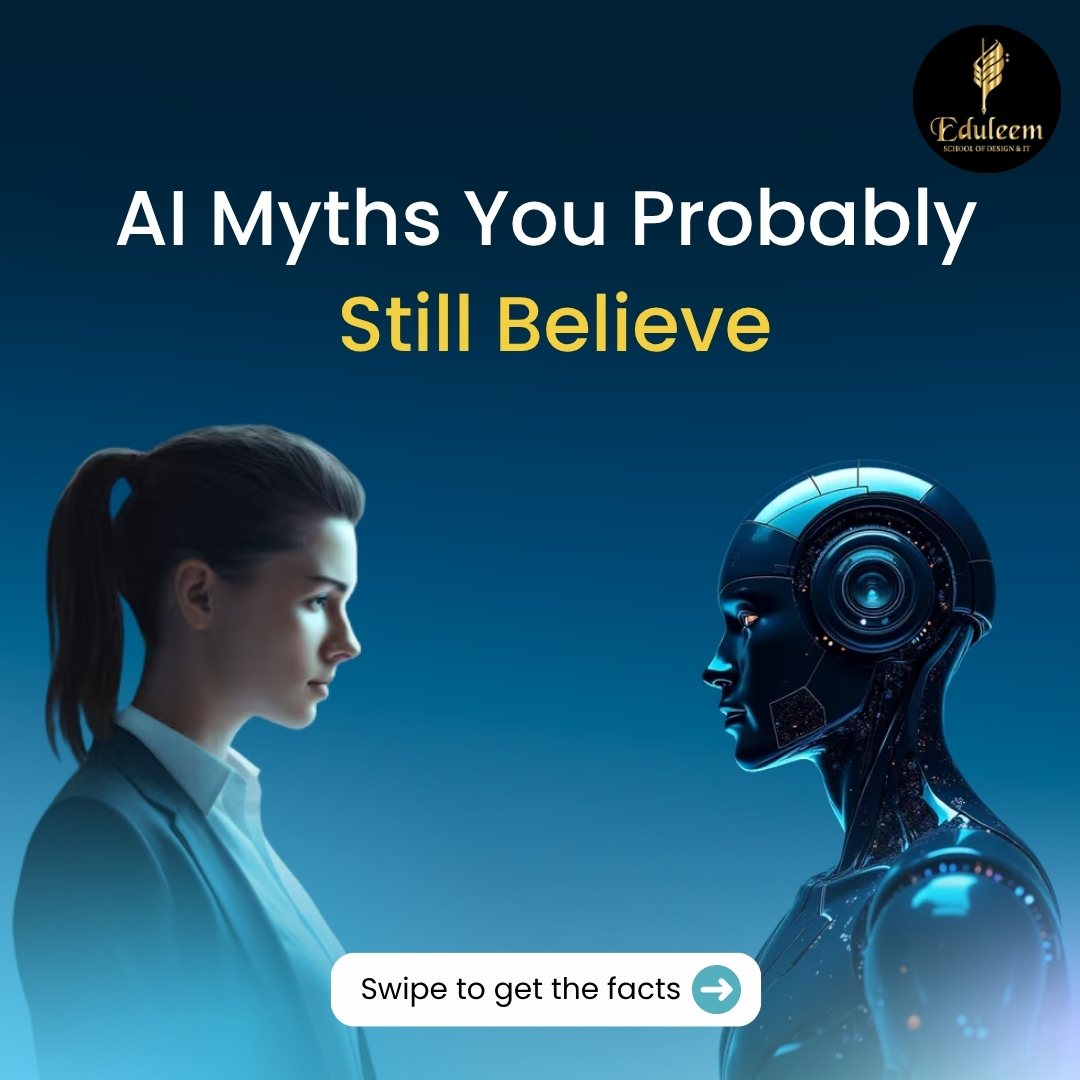 eduleem_'s tweet photo. Think you know AI? 🤖 Bust the myths and get the facts! #AITECH #Eduleem
For more such facts or myths, Follow us!
Want to master AI, Join our program: https://t.co/j3iE9I9veV
#AI #artificial_intelligence #ArtificialInteligence #Machinelearning #myths #facts #learning #Tech https://t.co/QtIvOVkzj4