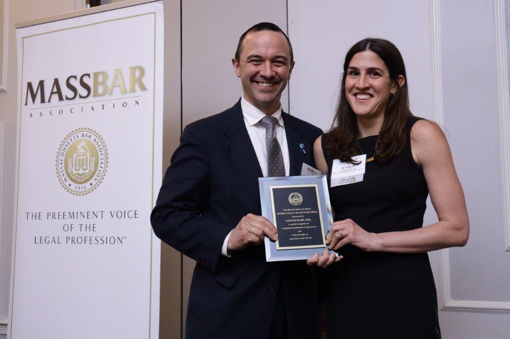 Boston University School of Law (@bu_law) on Twitter photo Congratulations to #BULawProf <a href="/jdahlstrom765/">Julie Dahlstrom</a> and Caitlin Glass on being recognized at the <a href="/MassBar/">Massachusetts Bar Association</a>'s Access to Justice Awards Celebration! Dahlstrom received the Law School Clinician Award and Glass the Diversity, Equity & Inclusion Award.
Learn more ➡️ spr.ly/60144HyJM Congratulations to #BULawProf <a href="/jdahlstrom765/">Julie Dahlstrom</a> and Caitlin Glass on being recognized at the <a href="/MassBar/">Massachusetts Bar Association</a>'s Access to Justice Awards Celebration! Dahlstrom received the Law School Clinician Award and Glass the Diversity, Equity & Inclusion Award.
Learn more ➡️ spr.ly/60144HyJM