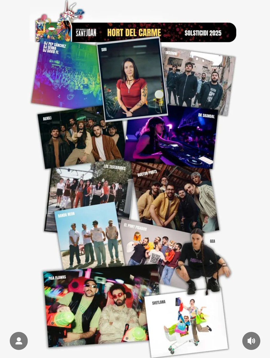 Comença l’estiu 🎢🫡

- 19 / Xàbia / #Fogueres
- 20 / Alboraia / #XufaSound
- 21 / Sestao / #SestaokoTxosnak
- 22 / Valls / #SantJoan