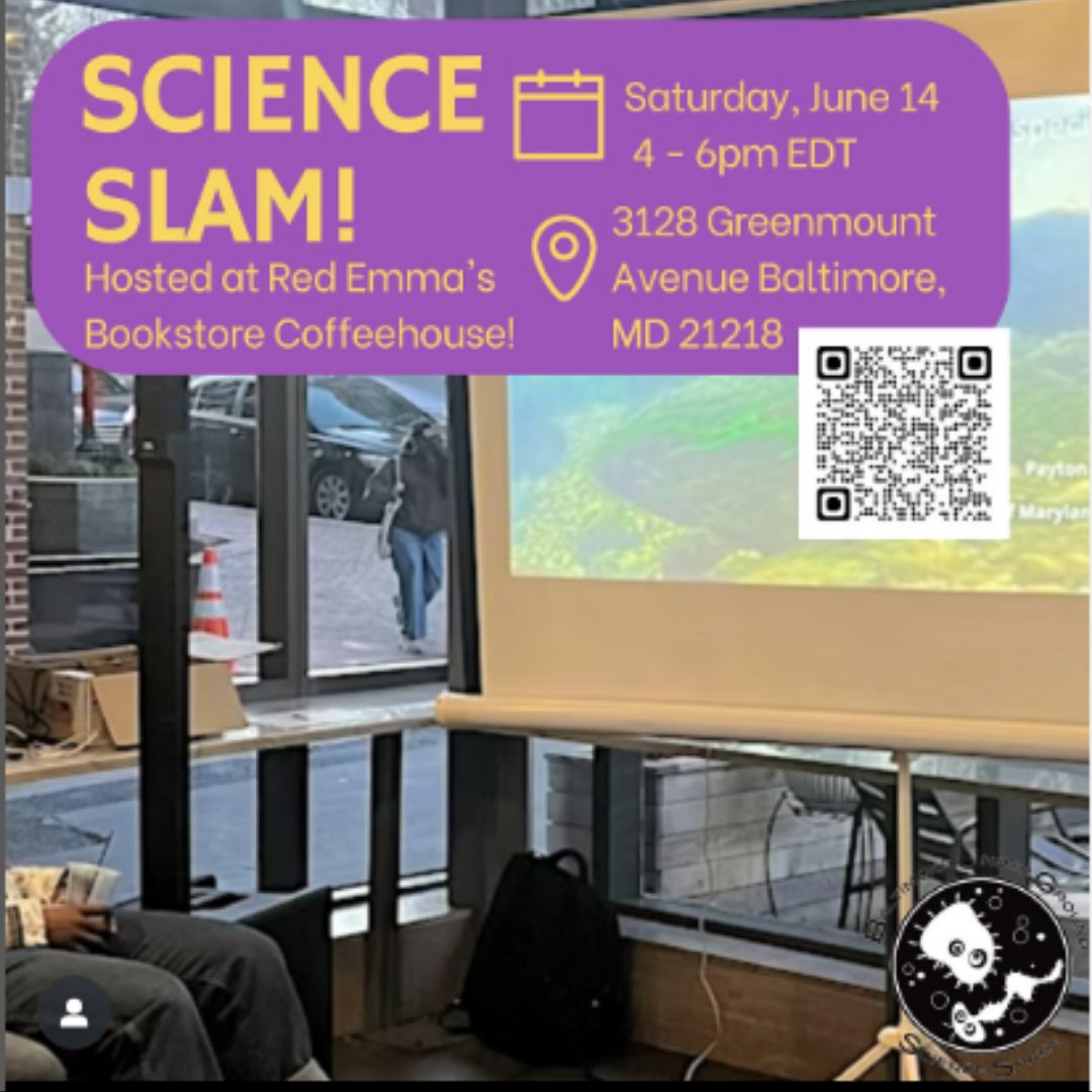 BUGSS has partnered with Red Emma's, a local leftist coffeeshop, to craft a science filled evening. This event invites local scientists to talk about the research that they are conducting right here in Charm City. Visit Red Emma's this weekend to learn more!