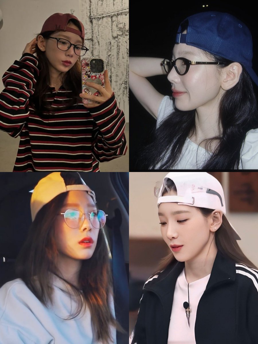 TAEYEON'S BACKWARDS CAP ALWAYS GETS ME 🫠🫠🫠