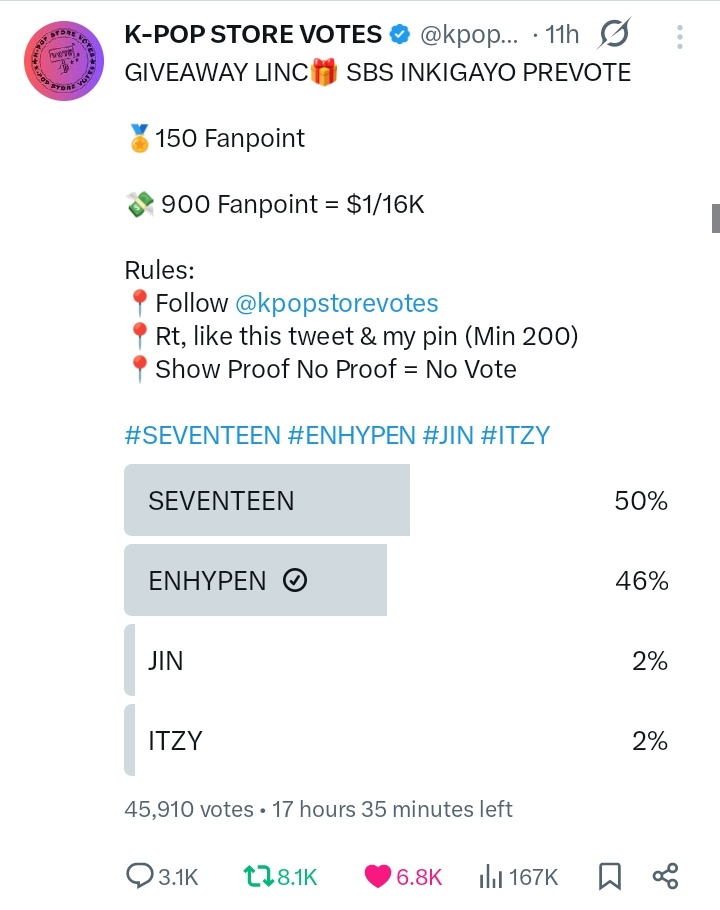 pjsmusics's tweet photo. @kpopstorevotes #ENHYPEN https://t.co/9Ls7zPwHDR