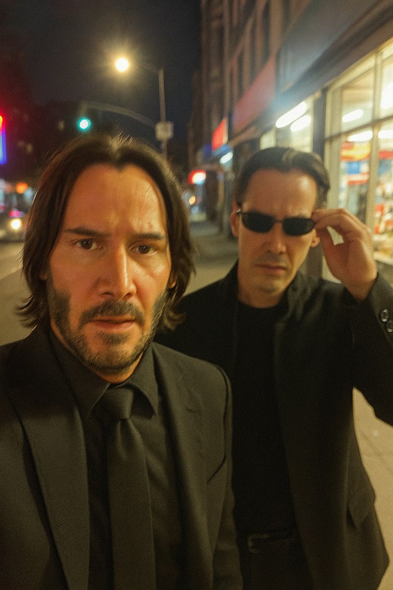 They met