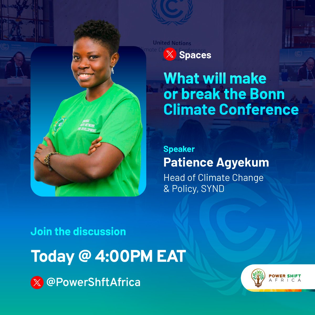 Patience Agyekum (.<a href="/SYNDGhana/">Strategic Youth Network For Development(SYND)</a> ): “We can expect debates around the inclusion of means of implementation indicators in the broader indicator framework to be highly contested, as they imply assigning responsibility to the Global North. 
At SB62, what will truly matter is how