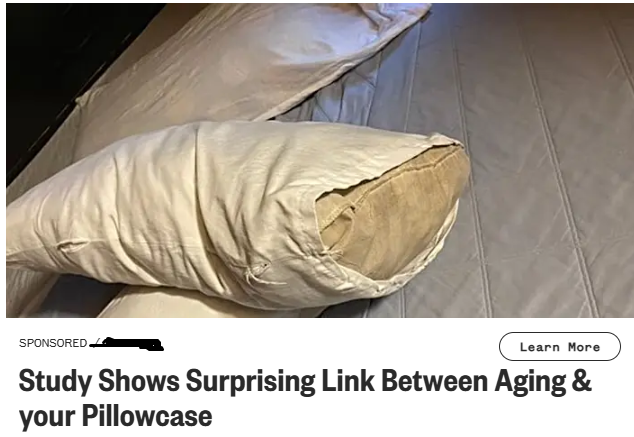 Brand: We need to sell a pillowcase.

Direct response copywriter: