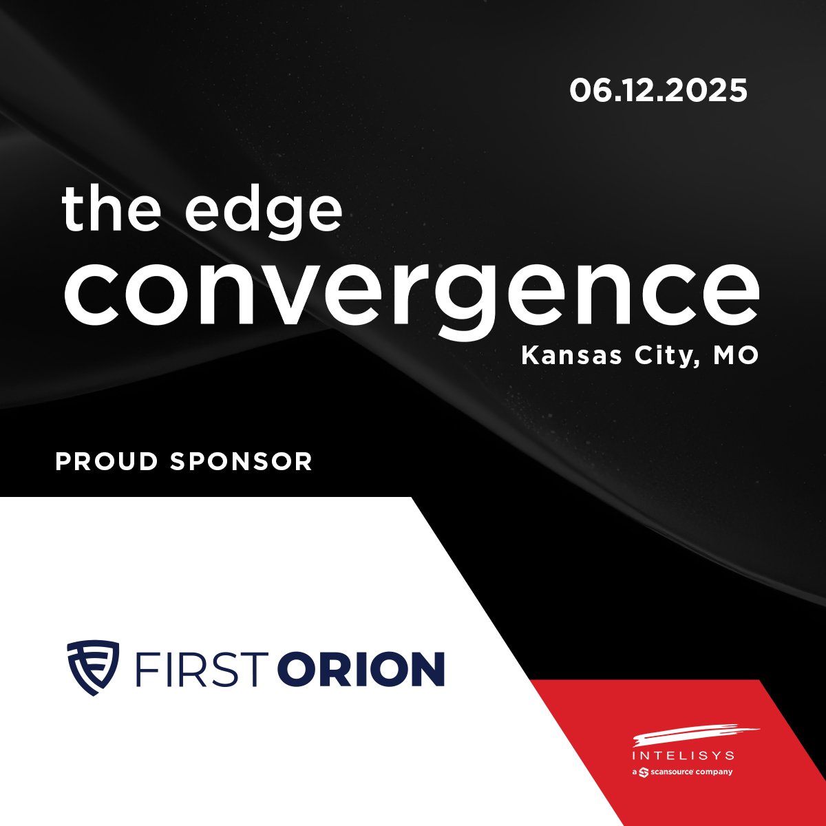 📢 First Orion is proud to be a sponsor of <a href="/IntelisysCorp/">Intelisys</a> The Edge Convergence event. We’re having a great time today connecting with industry leaders, sharing insights, and diving into branded calling tech. 

#FirstOrion #BrandedCalling