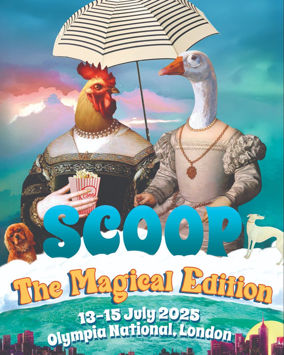 There is just a month till we open our doors for Scoop's Magical Edition SS'26! We cannot wait for you to discover our wonderful lineup of designers. 
Register to secure your ticket, and join us from the 13-15th July at Olympia National.
See you soon✨🔮