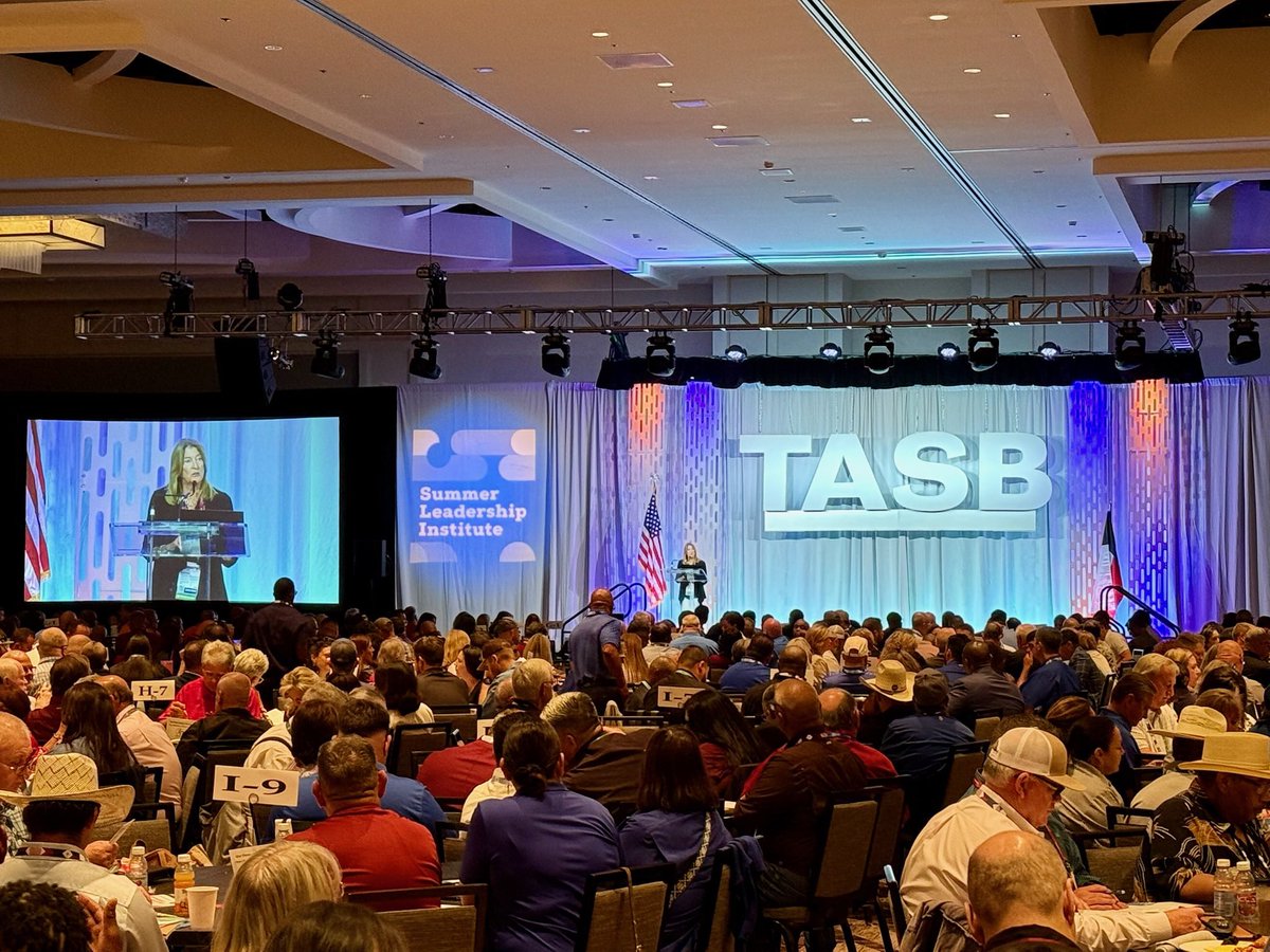 We’re kicking off SLI here in San Antonio! 

Both new and experienced trustees from across the state will spend the next few days learning together and building connections. 

If you’re here, be sure to tag us! #tasbsli